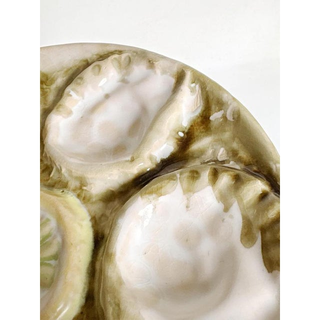 Oyster Plates in Ceramic, France, 1970s, Set of 2 For Sale - Image 11 of 17