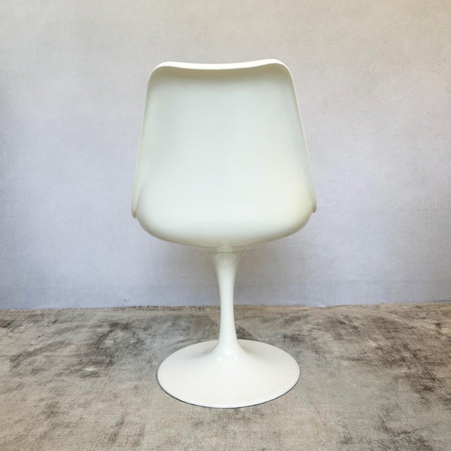 White Mid-Century Tulip Chairs by Rudi Bonzanini, 1970s, Set of 4 For Sale - Image 8 of 17