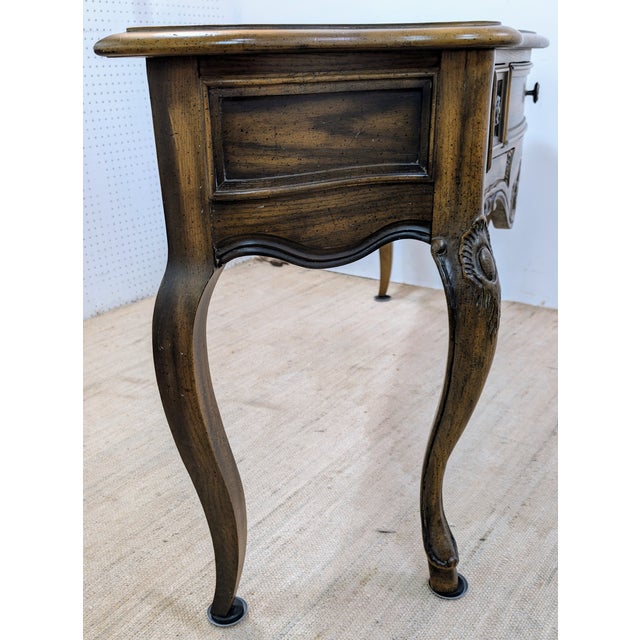 Late 20th Century Century French Provincial Console Table For Sale - Image 5 of 12