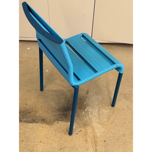 Metal Barcelonette Dining Chair Attributed to Mexa Design by Mexa For Sale - Image 7 of 7