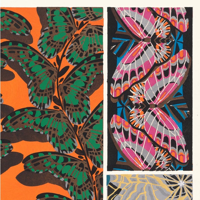 All Edges Gilt's edition of Séguy's Papillons: vingt planches en phototypie coloriées au patron donnant quatre-vingts...