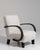 Wood Mid 20th Century France Cream Wood Armchair For Sale - Image 7 of 11