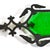 Late 19th Century Late 19th Century Antique Cast Iron Lightning Rod Arrow With Green Glass Tail For Sale - Image 5 of 12