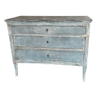 19th Century Italian Painted Neoclassical Commode / Chest of Drawers For Sale