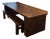 Rustic Modern Solid Wood Dining Table & Bench For Sale