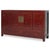 Red and Gold Dongbei Sideboard For Sale - Image 3 of 6