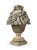 Evoking the timeless elegance of classic European estate gardens, this hand-detailed vintage cast stone basket sculpture...