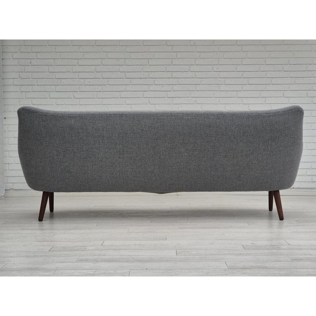 1960s, Danish sofa by Kurt Østervig model 58. Completely renovation: new upholstery, new elastic belts, wooden...