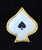 French Porcelain Playing Card Themed Ashtrays, Limoges, 1960s, Set of 4 For Sale - Image 11 of 12