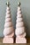 Late 20th Century Vintage Boho Plaster Shell Lamps - A Pair For Sale - Image 5 of 7