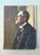 Black Vintage Original Oil Portrait of Man For Sale - Image 8 of 12