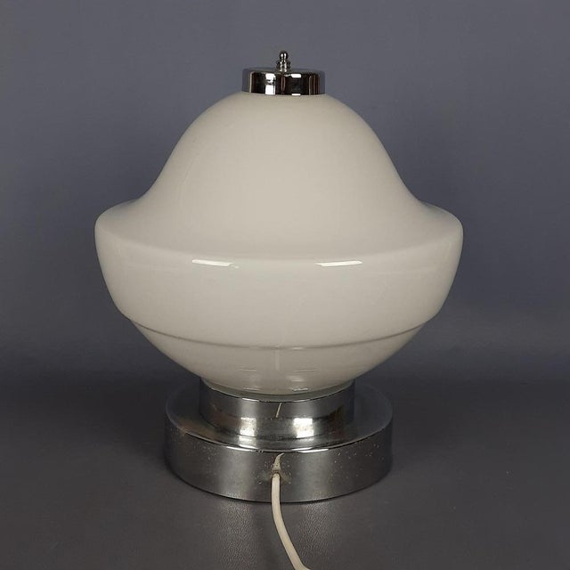 Space Age Modern Murano Glass Table Lamp by Sergio Mazza, 1970s For Sale - Image 3 of 16