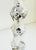 Glass Postmodern Zigzag Crystal Candlesticks, a Pair For Sale - Image 7 of 11