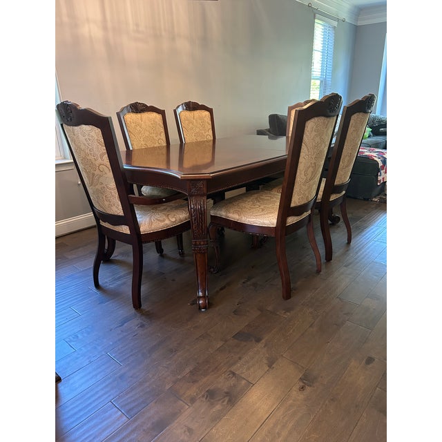 Bassett Bassett Dining Table Set of 10 For Sale - Image 4 of 12