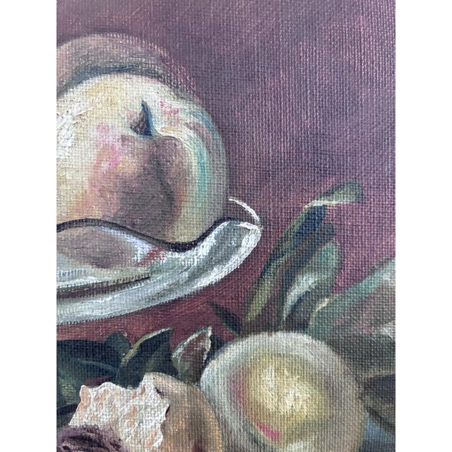 1920s Fruit Kitchen, 1920s, Oil Painting on Canvas, Framed For Sale - Image 5 of 15
