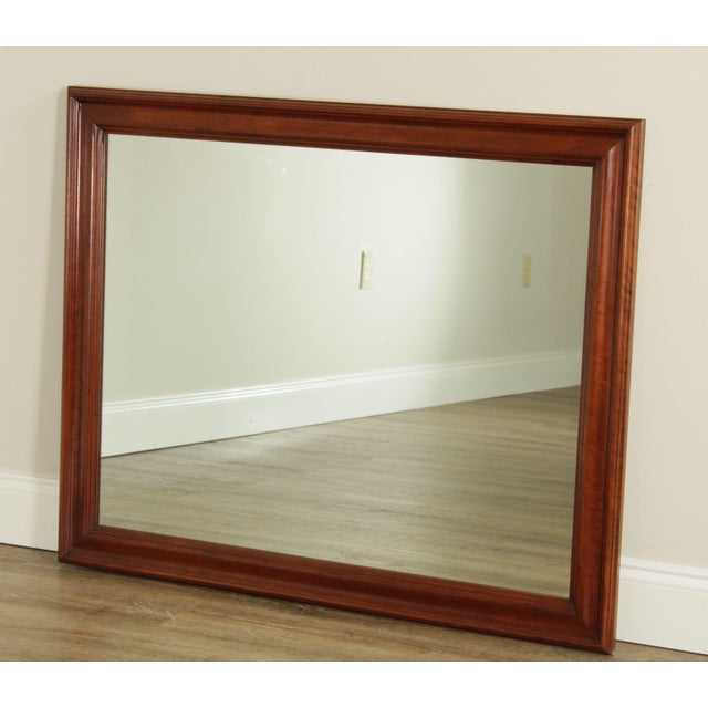 Pennsylvania House Solid Cherry Frame Rectangular Wall Mirror Chairish