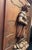 Wood Antique Architectural Panel Carved Wood Medieval Knight, 1950s For Sale - Image 7 of 10