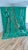 Handmade Moroccan Beni Ourain Rug, Emerald Green Abstract, 9'7" X 6'9" For Sale - Image 11 of 15