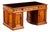 Antique Quarter-Sawn Oak Rotary Desk by Wooton For Sale