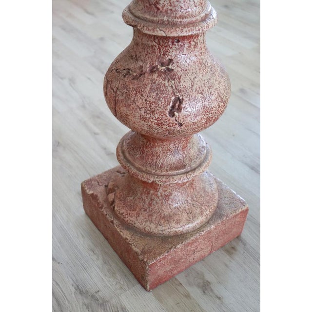Hand Carved Stone Tub Holy Water Font, Early 20th Century For Sale - Image 4 of 9