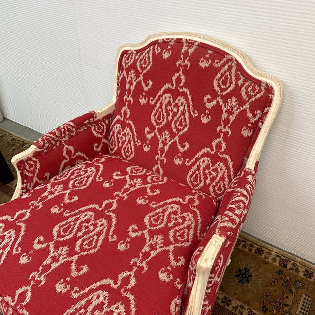 Ethan Allen Versailles Bergère Chair For Sale - Image 9 of 12