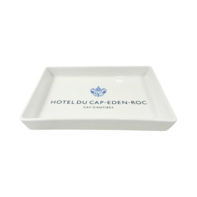 Mid 20th Century Hotel Eden Roc Cap d'Antibes France Ashtray Catchall Dish For Sale In Washington DC - Image 6 of 9