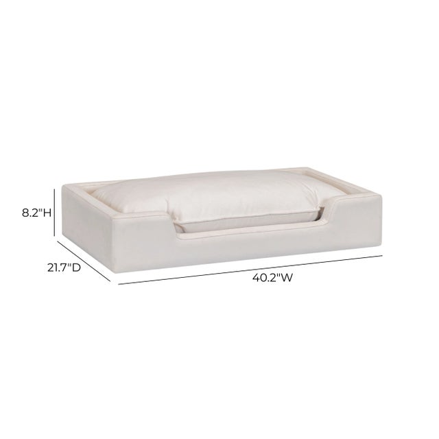Alabaster Cali Natural Modular Pet Bed For Sale - Image 8 of 9