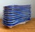 This exquisite set of ten vintage crescent-shaped salad plates is a masterwork of Italian folk art from the legendary...