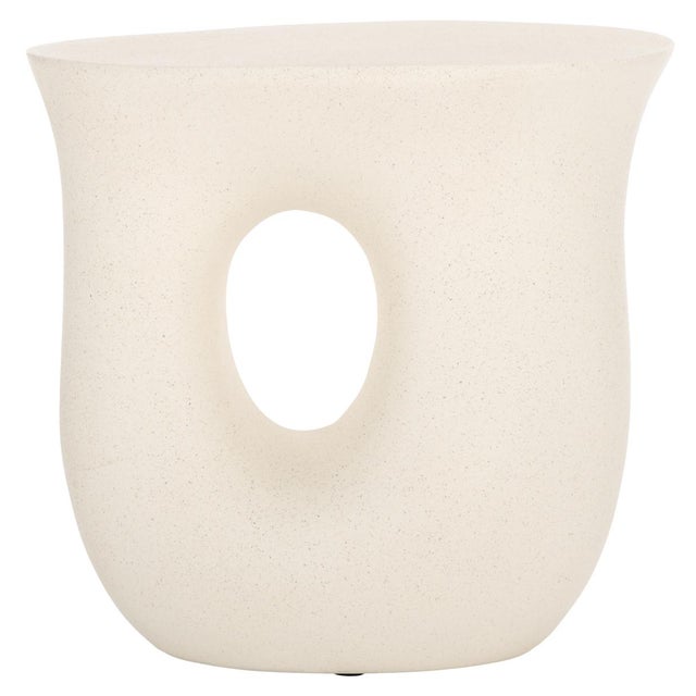 Off-white Irelyn Accent Table in White For Sale - Image 8 of 8