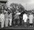 965 black and white photograph of Air Freight in the winner's circle at Marble Downs in Carthage, Missouri. African...
