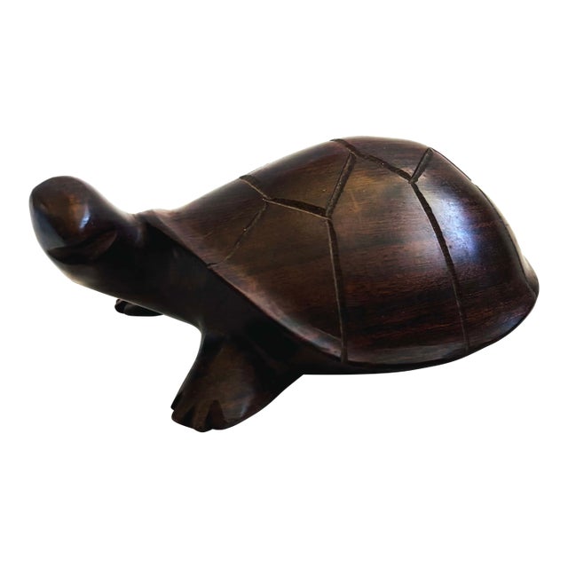 Vintage Ironwood Turtle For Sale