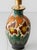 Art Deco Dutch Gouda Pottery Table Lamps with Silk Lampshade, 1920s, Set of 2 For Sale - Image 6 of 15