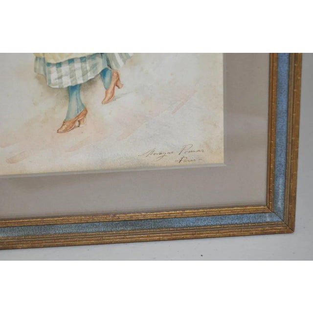 Josep Moragas Y Pomar Watercolor Painting For Sale - Image 4 of 7