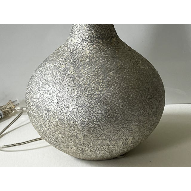 Late 20th Century Pottery Table Lamp For Sale - Image 12 of 13