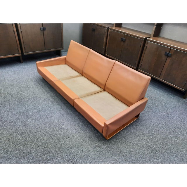 Three-Seater Leather Sofa by Wilhelm Möller for Cor, 1970s For Sale - Image 18 of 18