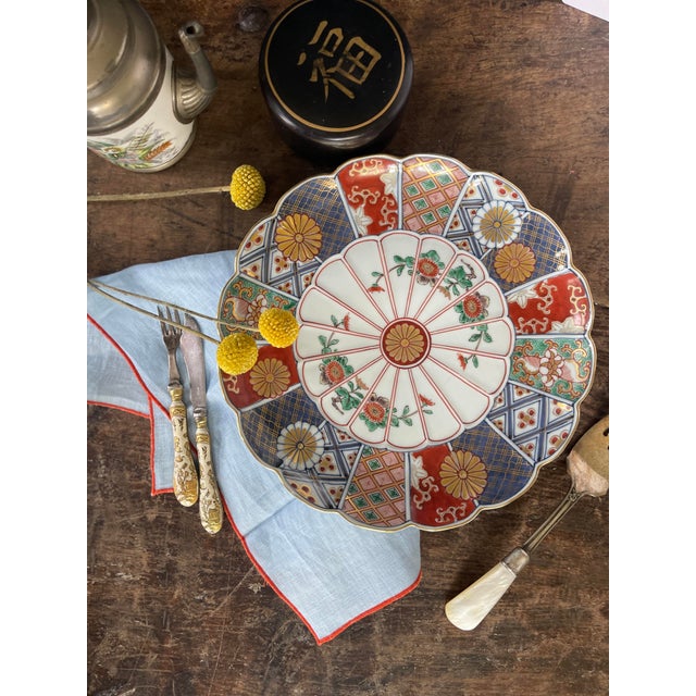 Late 20th Century Late 20th Century Imari Plates - Set of 8 For Sale - Image 5 of 12