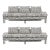 Pair of Vladimir Kagan Sofas Newly Upholstered For Sale