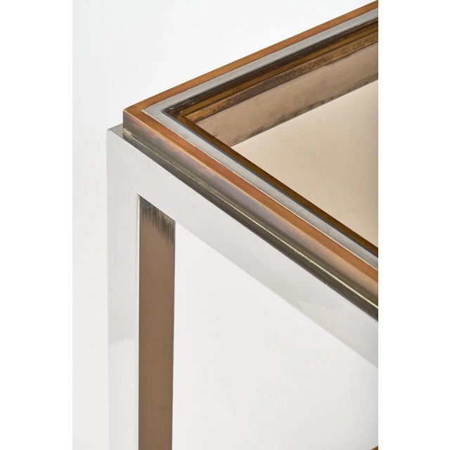 Metal Willy Rizzo Console Table For Sale - Image 7 of 10