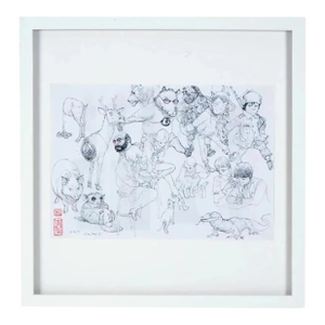 Kim Jung Gi Contemporary South Korean Ink Drawing
