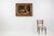 Baroque style signed painting with highly decorative gilded wooden frame from Belgium. Signed in the right corner. This...