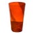Vintage Large-Scale Orange Blown Glass Vessel, Circa 1970s For Sale