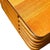 Yellow 1940s Restored Rare 18" Tall Stacked Rattan MCM Coffee Table W/ Mahogany Top For Sale - Image 8 of 8