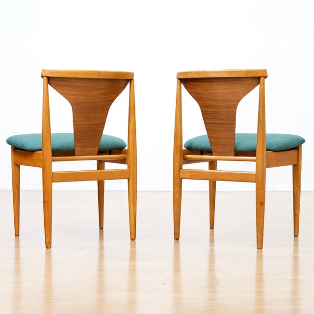 Set of Four Mid Century Dining Chairs by Elliots of Newbury For Sale - Image 10 of 10