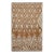 Rug & Kilim’s Moroccan Style Rug in Beige-Brown & Orange Geometric Patterns For Sale
