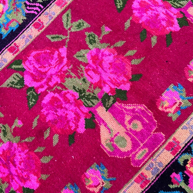 All rugs have been professionally cleaned; original condition is not altered, age-related wear is considered normal in...