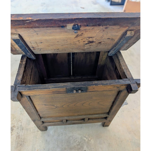 An exceptional, authentic antique Korean provincial kitchen/grain cabinet dating (circa 1880–1910). Hailing likely from...
