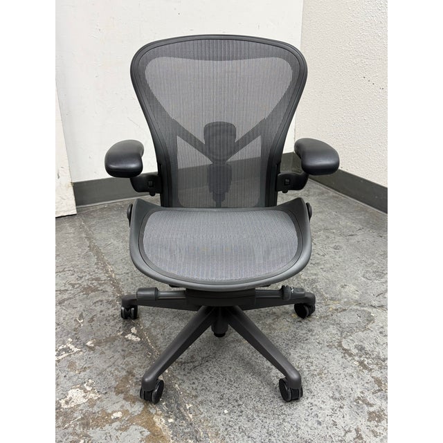 Design Plus Gallery presents the Aeron Office Chair from Herman Miller. This iconic ergonomic chair showcases Herman...
