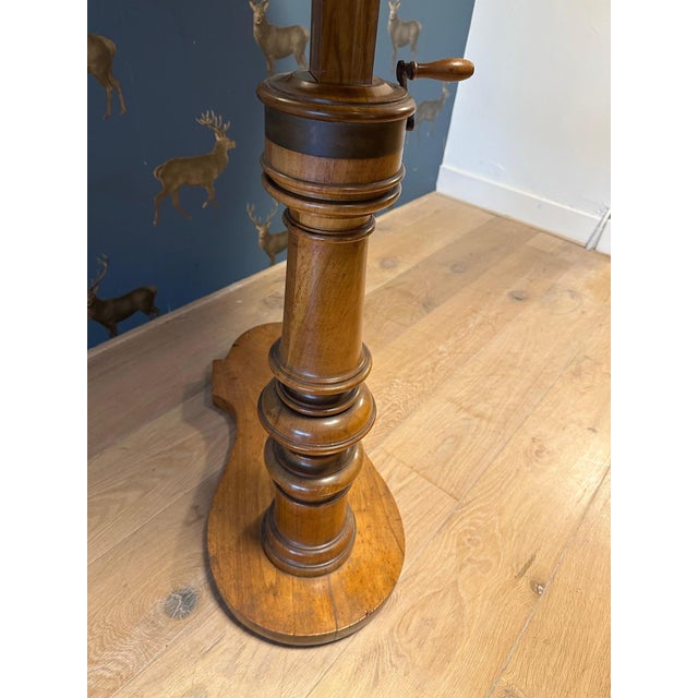 Antique Reading Table, 1890s For Sale - Image 4 of 13