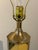 1970s Clover Lamp Company Faceted Brass Column Table Lamp For Sale - Image 4 of 10