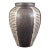 Abstract Glazed Pottery Vase Tokoname Ware Japan 9.25" For Sale